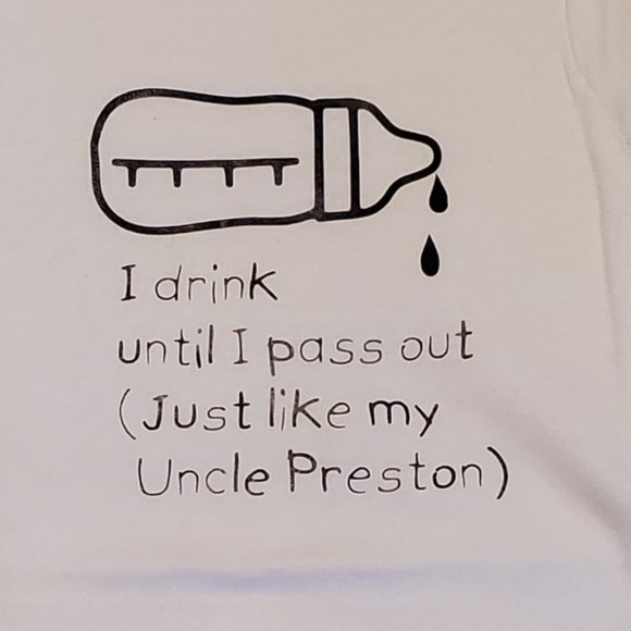 Hand Crafted | Humorous Customized Diaper Shirt - Picture 2 of 2